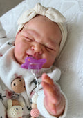 Full Body Silicone Reborn Baby Girl “Hannah” | 23” Realistic Toddler Doll | Custom Handmade Silicone Baby