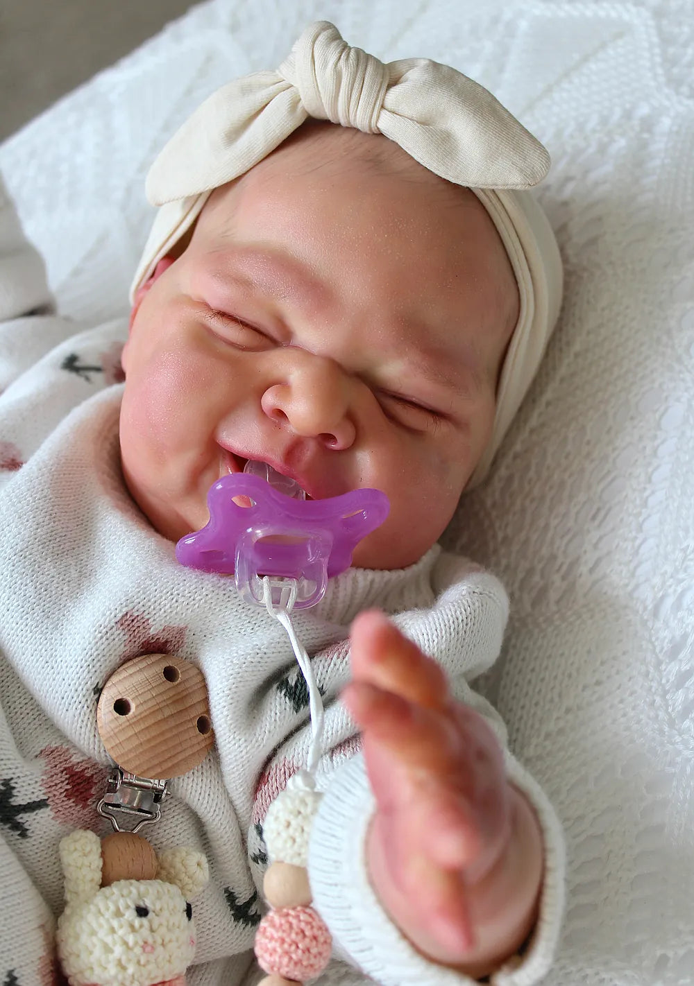 Full Body Silicone Reborn Baby Girl “Hannah” | 23” Realistic Toddler Doll | Custom Handmade Silicone Baby