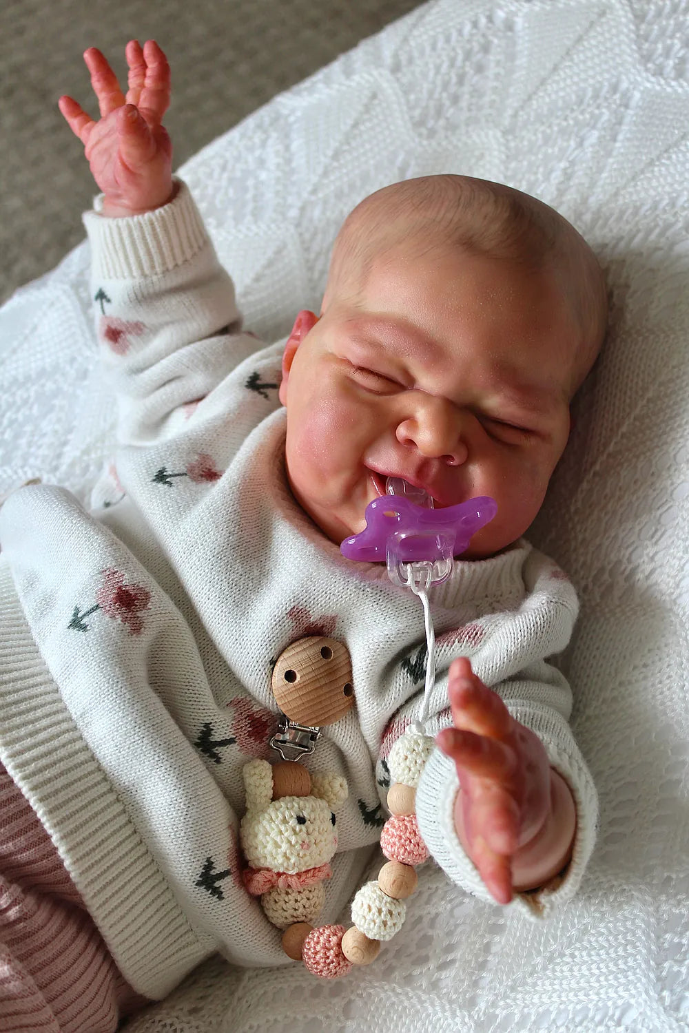 Full Body Silicone Reborn Baby Girl “Hannah” | 23” Realistic Toddler Doll | Custom Handmade Silicone Baby