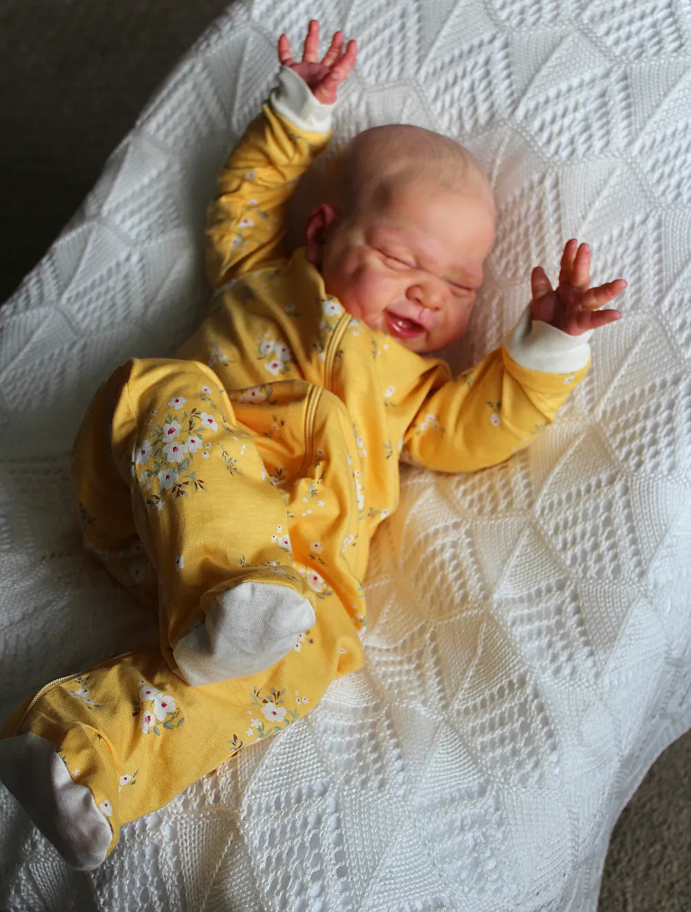 Full Body Silicone Reborn Baby Girl “Hannah” | 23” Realistic Toddler Doll | Custom Handmade Silicone Baby