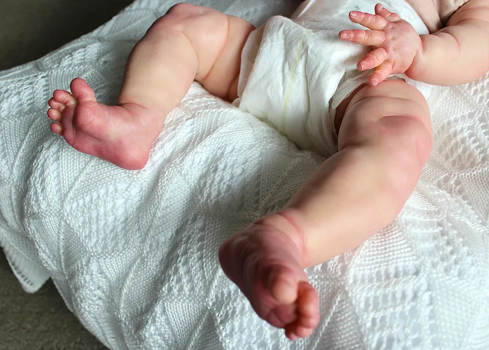 Full Body Silicone Reborn Baby Girl “Hannah” | 23” Realistic Toddler Doll | Custom Handmade Silicone Baby