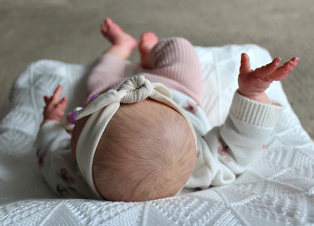Full Body Silicone Reborn Baby Girl “Hannah” | 23” Realistic Toddler Doll | Custom Handmade Silicone Baby