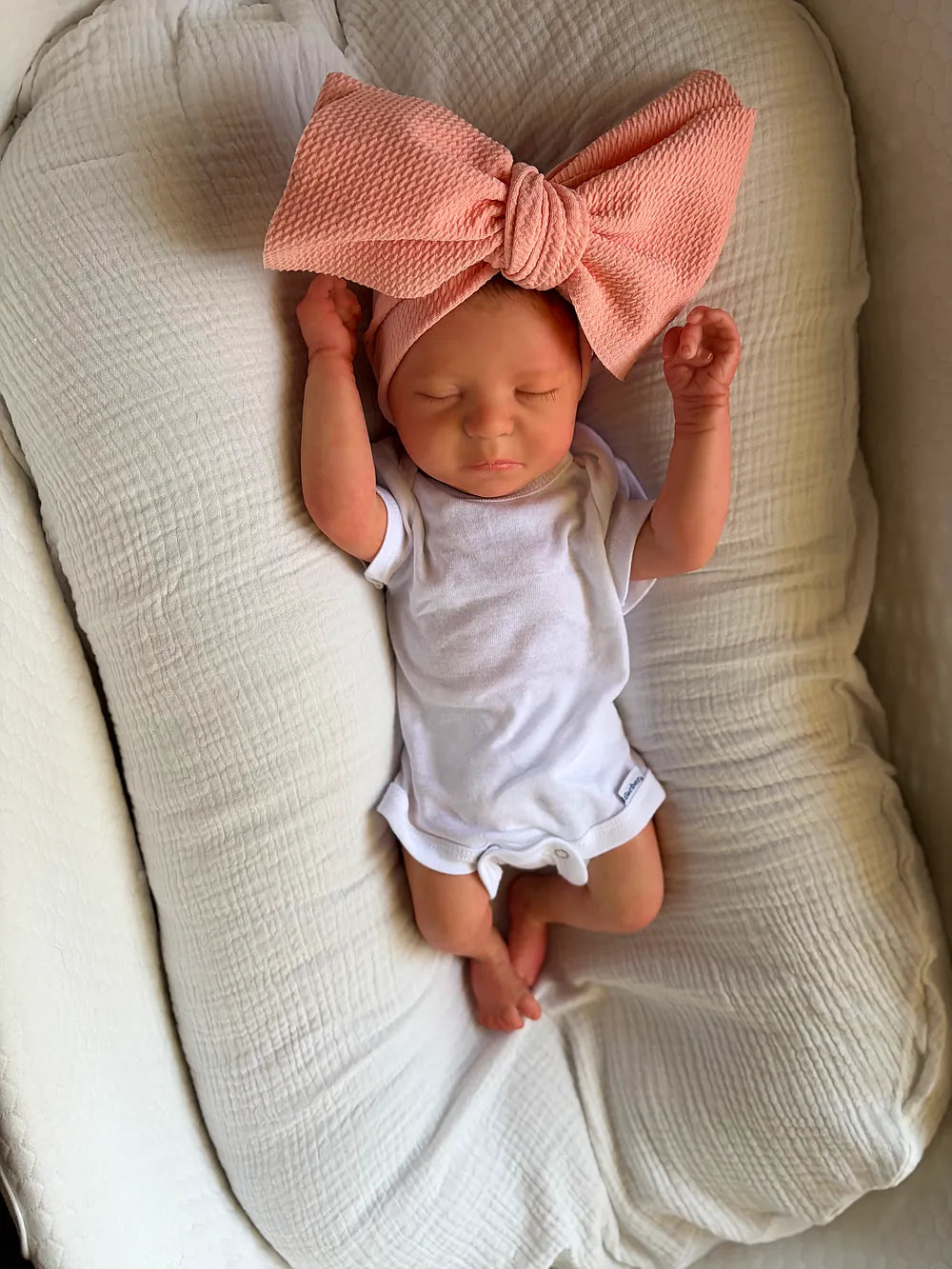 Full Body Silicone Reborn Baby Girl “Jody” | 23” Realistic Toddler Doll | Custom Handmade Silicone Baby