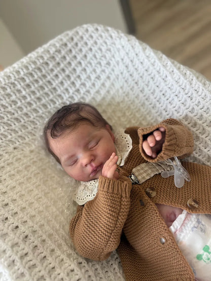 Bambi lifelike Full Body Silicone Reborn Baby Doll — Handcrafted Weighted Realistic Toddler Girl