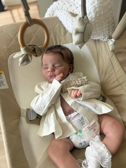 Bambi lifelike Full Body Silicone Reborn Baby Doll — Handcrafted Weighted Realistic Toddler Girl