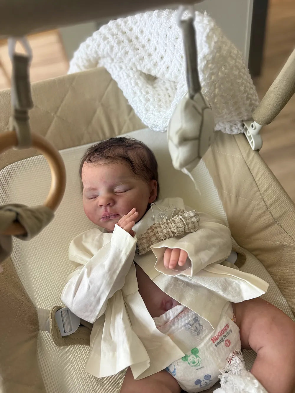 Bambi lifelike Full Body Silicone Reborn Baby Doll — Handcrafted Weighted Realistic Toddler Girl