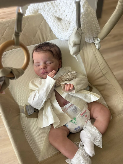 Bambi lifelike Full Body Silicone Reborn Baby Doll — Handcrafted Weighted Realistic Toddler Girl