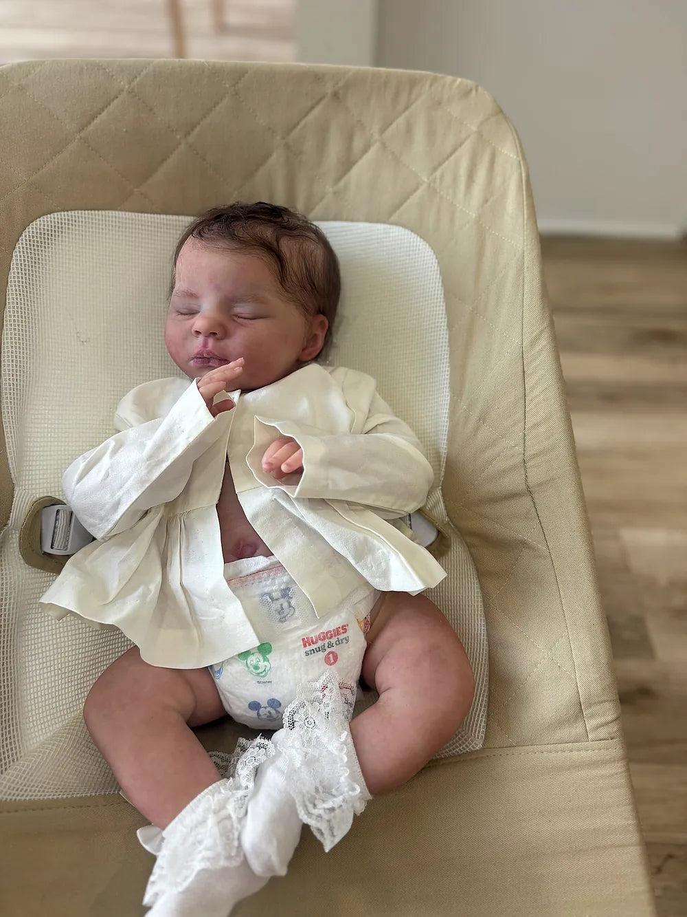 Bambi lifelike Full Body Silicone Reborn Baby Doll — Handcrafted Weighted Realistic Toddler Girl