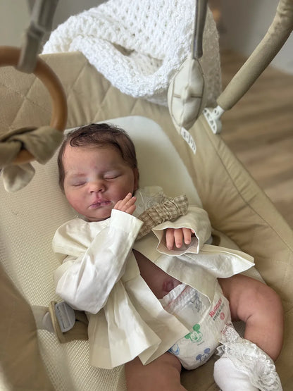 Bambi lifelike Full Body Silicone Reborn Baby Doll — Handcrafted Weighted Realistic Toddler Girl
