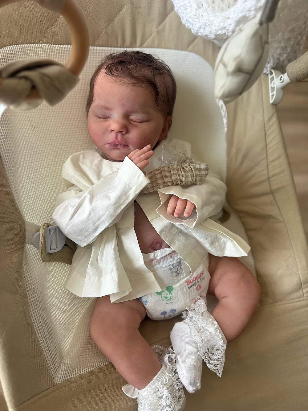Bambi lifelike Full Body Silicone Reborn Baby Doll — Handcrafted Weighted Realistic Toddler Girl