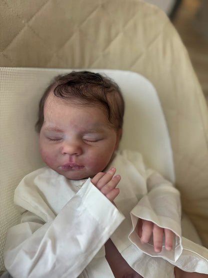 Bambi lifelike Full Body Silicone Reborn Baby Doll — Handcrafted Weighted Realistic Toddler Girl