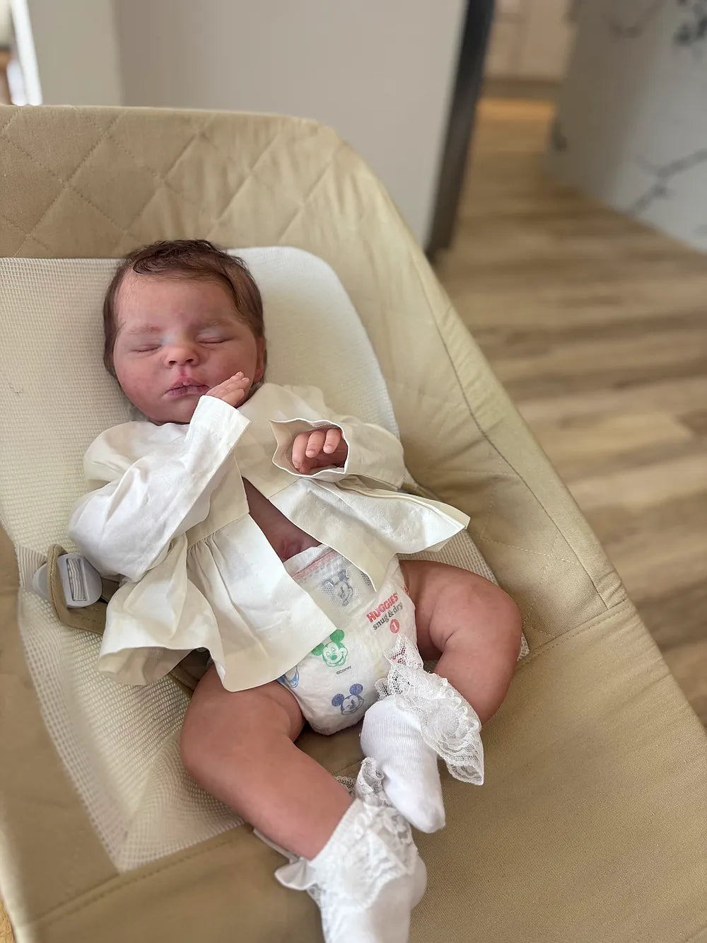 Bambi lifelike Full Body Silicone Reborn Baby Doll — Handcrafted Weighted Realistic Toddler Girl