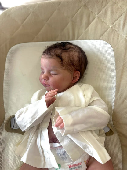 Bambi lifelike Full Body Silicone Reborn Baby Doll — Handcrafted Weighted Realistic Toddler Girl