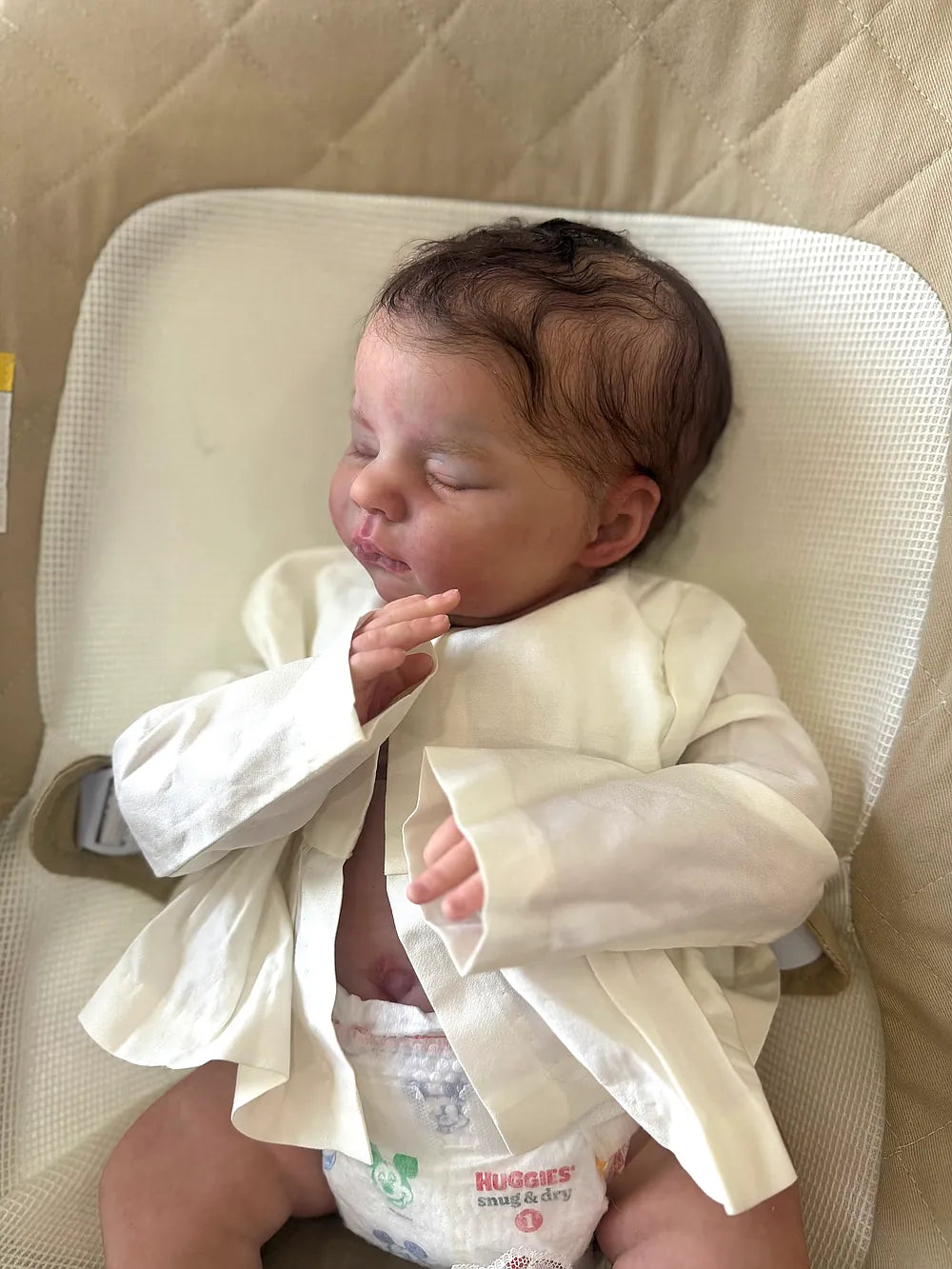 Bambi lifelike Full Body Silicone Reborn Baby Doll — Handcrafted Weighted Realistic Toddler Girl