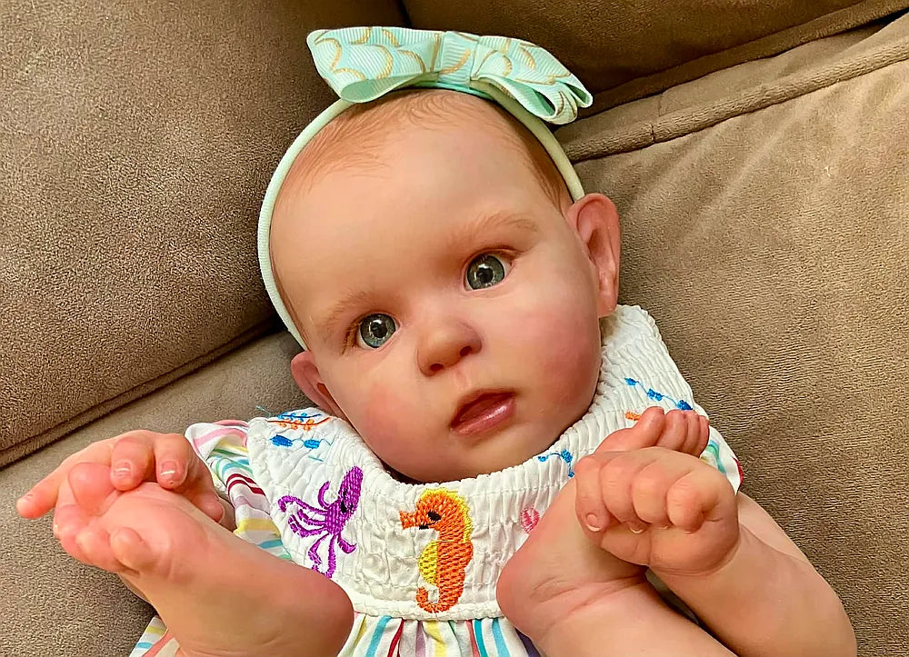 Full Body Silicone Reborn Baby Girl “katy” | 23” Realistic Toddler Doll | Custom Handmade Silicone Baby