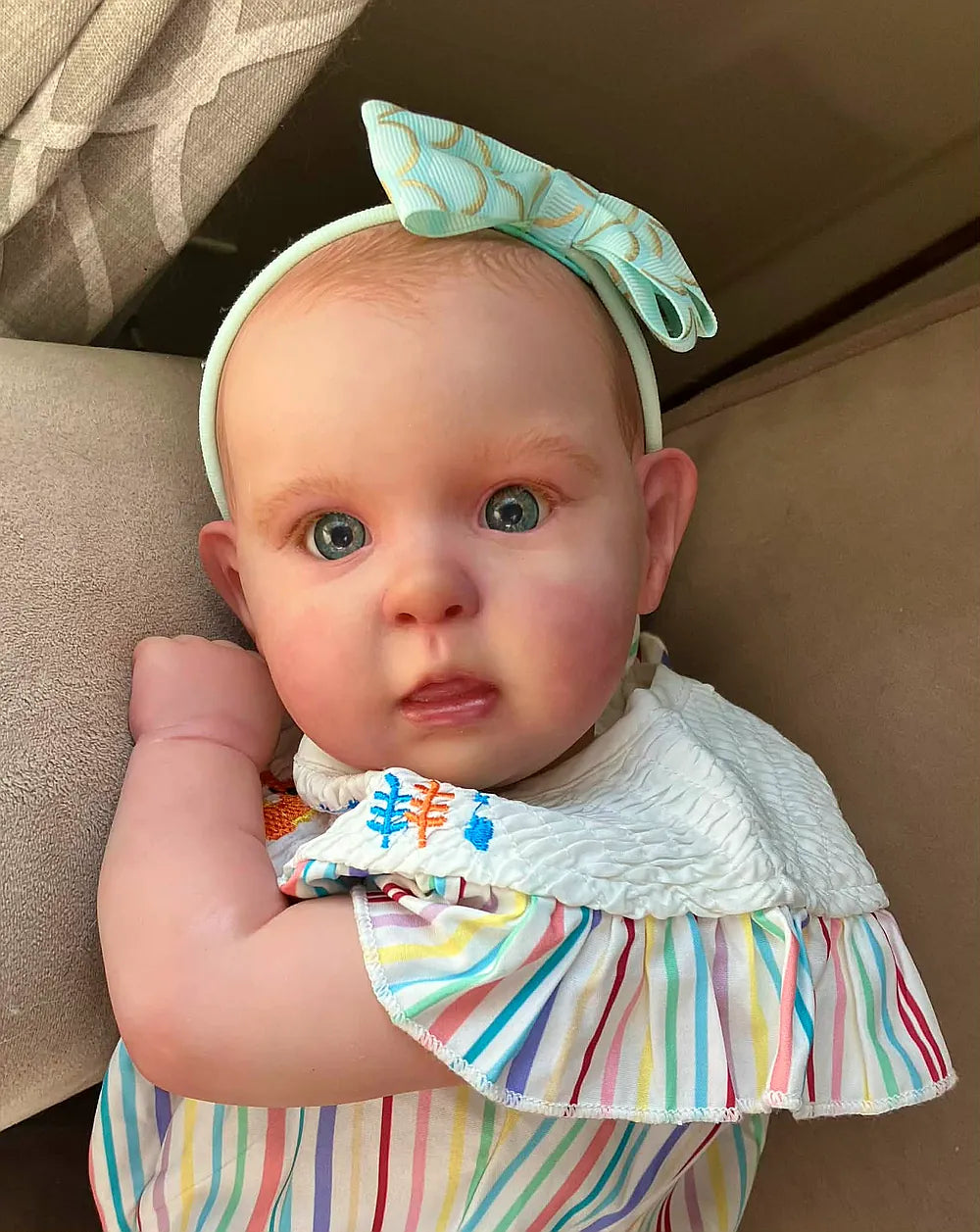 Full Body Silicone Reborn Baby Girl “katy” | 23” Realistic Toddler Doll | Custom Handmade Silicone Baby