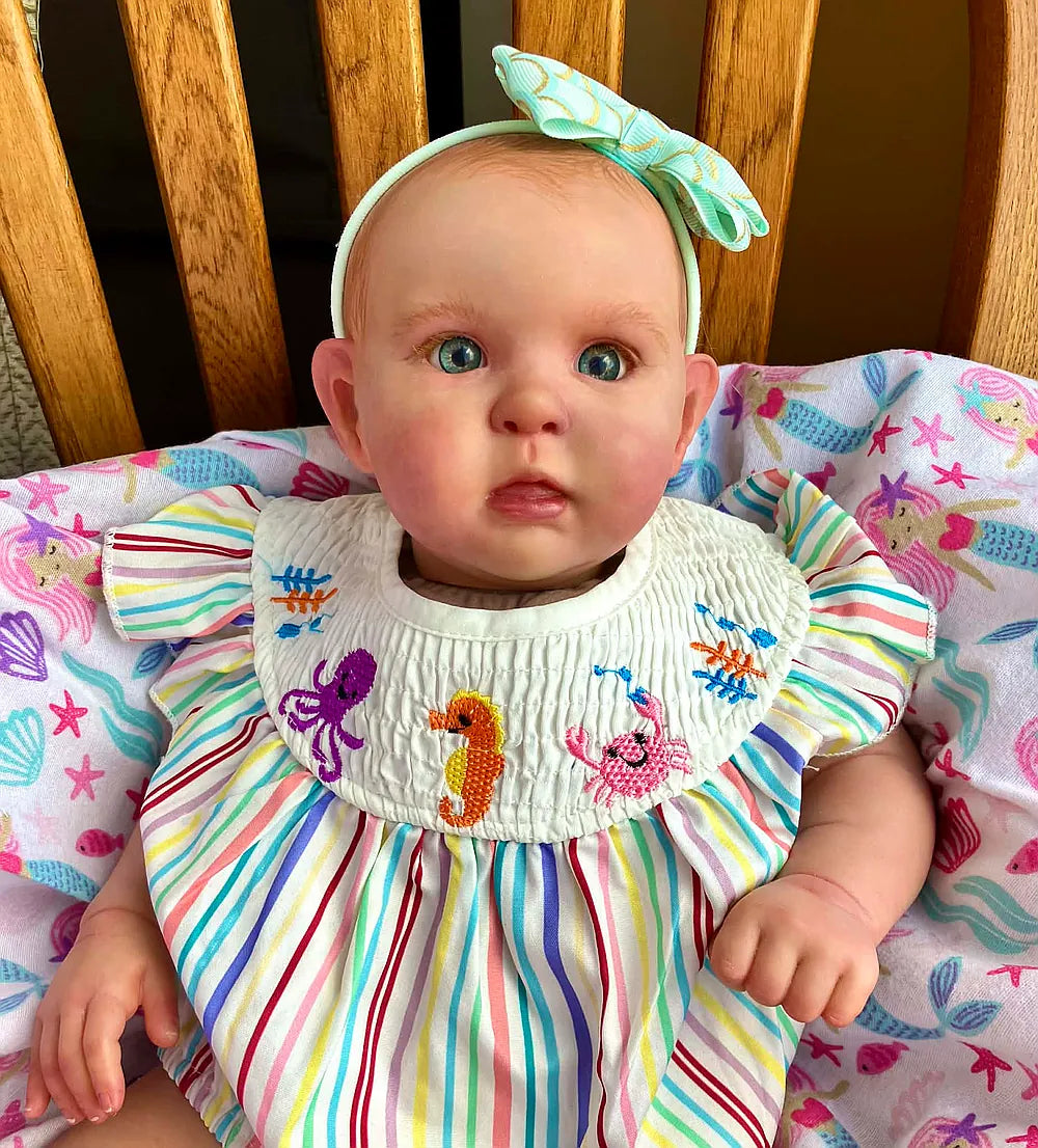 Full Body Silicone Reborn Baby Girl “katy” | 23” Realistic Toddler Doll | Custom Handmade Silicone Baby