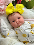 23” Realistic Toddler Doll " Suzi " | Full Body Silicone Reborn Baby Girl | Custom Handmade Silicone Baby