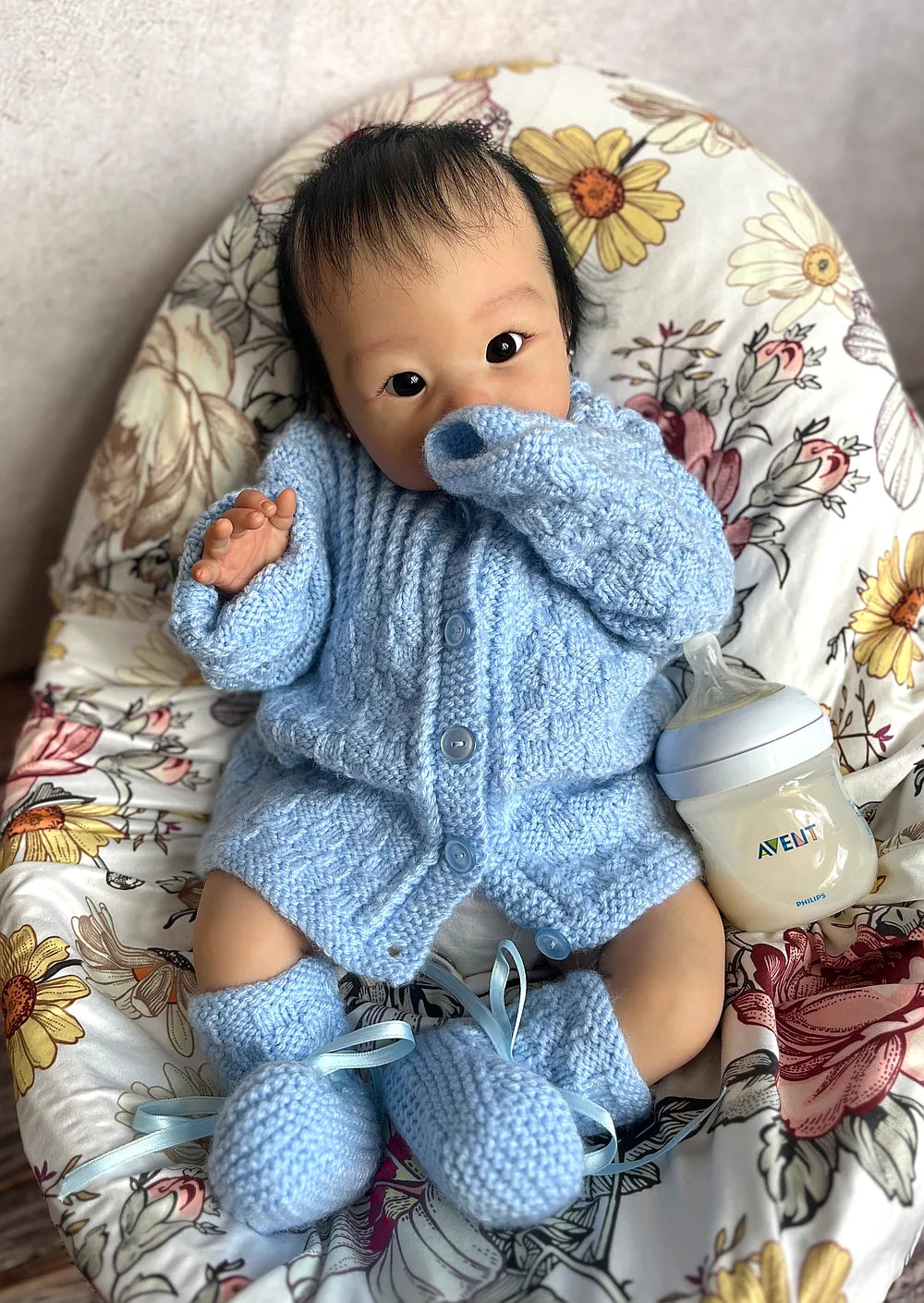 Full Body Silicone Reborn Baby Girl “Jolie” | 23” Realistic Toddler Doll | Custom Handmade Silicone Baby