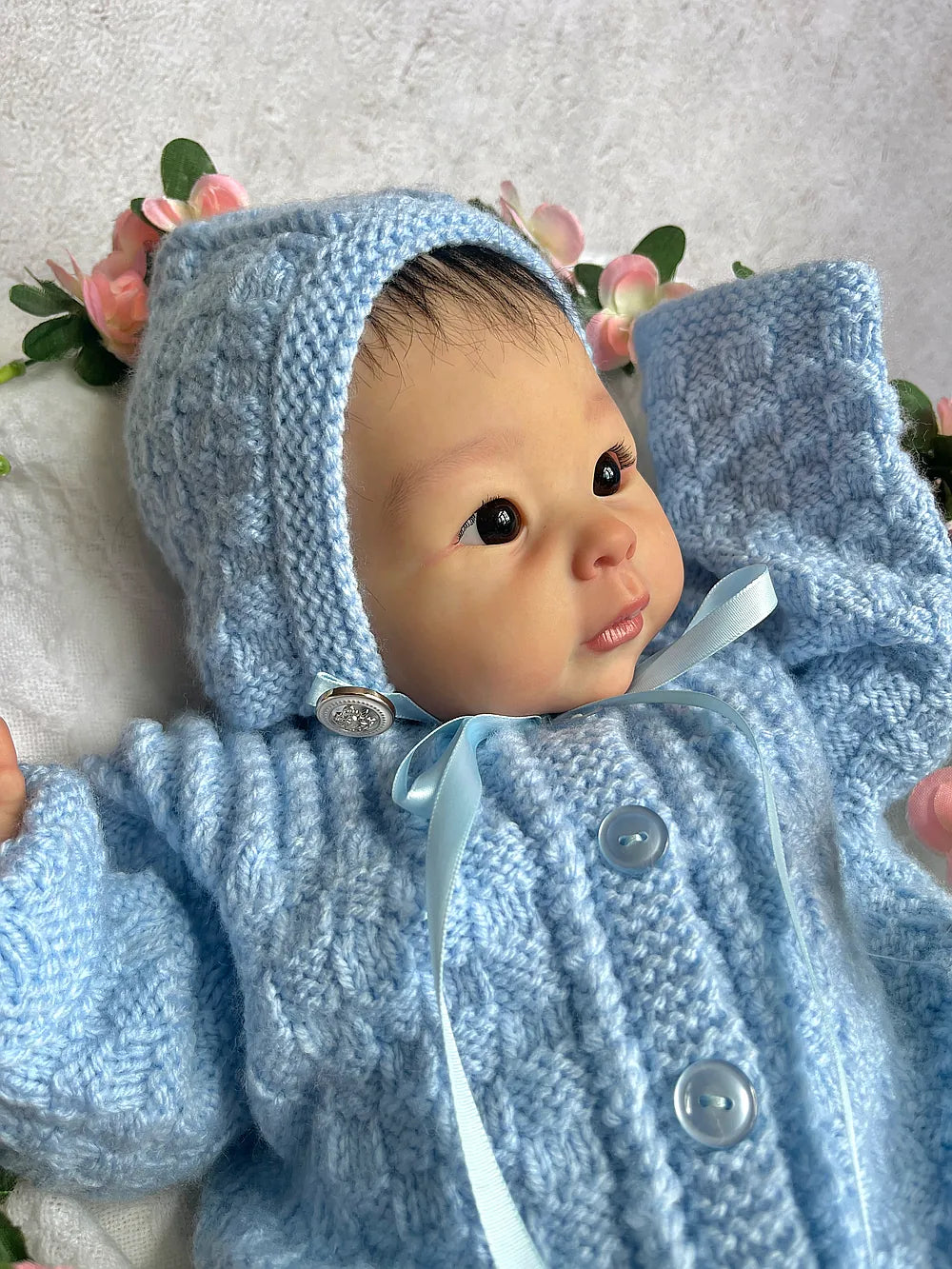 Full Body Silicone Reborn Baby Girl “Jolie” | 23” Realistic Toddler Doll | Custom Handmade Silicone Baby