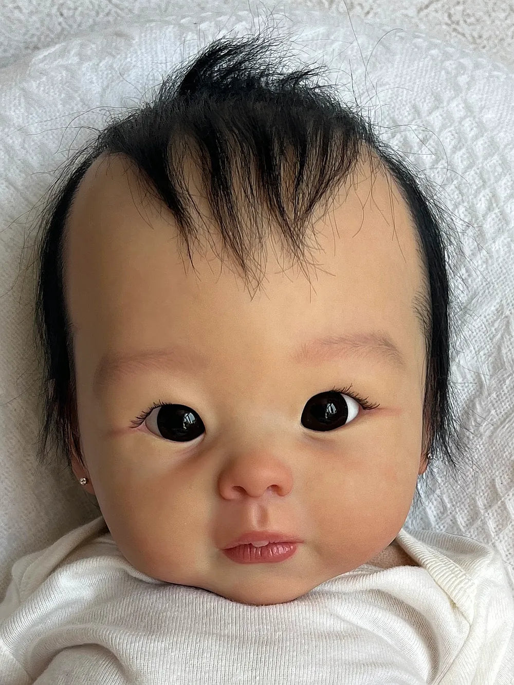 Full Body Silicone Reborn Baby Girl “Jolie” | 23” Realistic Toddler Doll | Custom Handmade Silicone Baby