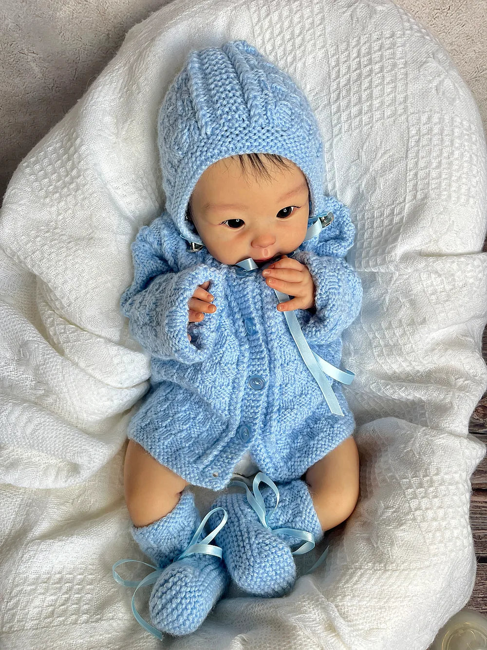 Full Body Silicone Reborn Baby Girl “Jolie” | 23” Realistic Toddler Doll | Custom Handmade Silicone Baby